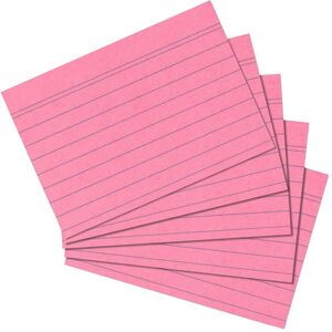 Herlitz, Karteikarten, Karteikarten, DIN A5, liniert, rot aus Papier, 170 g-qm, holzfrei, Linienfarbe: blau, doppelte (A5, 100x, 170 g/m²) Herlitz, Karteikarten, Karteikarten, DIN A5, liniert, rot aus Papier, 170 g-qm, holzfrei, Linienfarbe: blau, doppelte (A5, 100x, 170 g/m²)