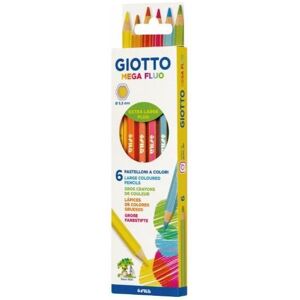 Giotto, Malstifte, 6 Mega Farben Pack (6x) Giotto, Malstifte, 6 Mega Farben Pack (6x)