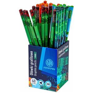 Astra, Bleistift, Dreieckige HB Pixel Graphitstifte (48 Stück) (HB, 48x) Astra, Bleistift, Dreieckige HB Pixel Graphitstifte (48 Stück) (HB, 48x)