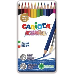 Carioca, Malstifte, Farbstift Acquarell Metallbox (12x) Carioca, Malstifte, Farbstift Acquarell Metallbox (12x)