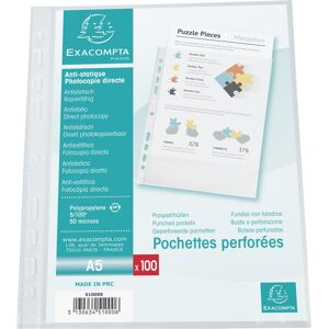 Exacompta, Mappe, Prospekthüllen (A5, 100x) Exacompta, Mappe, Prospekthüllen (A5, 100x)