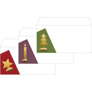 Sigel, Briefumschlag, W'Umschlag Cut-out Style Gold (220 x 110 mm, 25x) Sigel, Briefumschlag, W'Umschlag Cut-out Style Gold (220 x 110 mm, 25x)