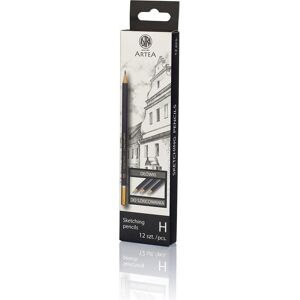 Astra, Bleistift, H Artea Bleistift zum Erlernen des Skizzierens (12 Stück) (H, 12x) Astra, Bleistift, H Artea Bleistift zum Erlernen des Skizzierens (12 Stück) (H, 12x)