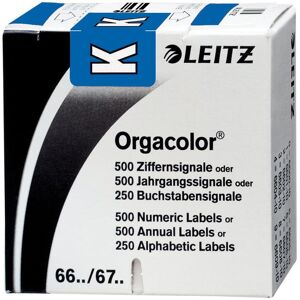 Leitz, Ordner Zubehör, Orgacolor Blau Leitz, Ordner Zubehör, Orgacolor Blau