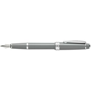 Cross, Schreibstifte, Füllfederhalter Bailey Light Grau-Lack F-Feder Geschenkbox (1x) Cross, Schreibstifte, Füllfederhalter Bailey Light Grau-Lack F-Feder Geschenkbox (1x)