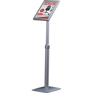 Franken, Prospektständer, Infoständer "Universal", DIN A3, Höhe: 910-1.310 mm Aluminium-Klapprahmenprofil mit Kunststoffecken (A3) Franken, Prospektständer, Infoständer "Universal", DIN A3, Höhe: 910-1.310 mm Aluminium-Klapprahmenprofil mit Kunststoffecken (A3)