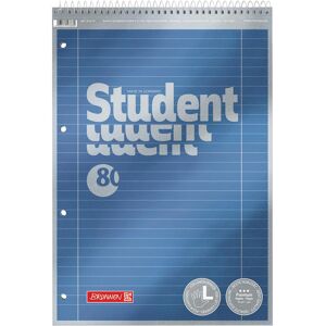 Brunnen, Heft + Block, Collegeblöcke Student Premium Lineatur DIN A4 Innen- und Aussenrand (A4, Kein Einband) Brunnen, Heft + Block, Collegeblöcke Student Premium Lineatur DIN A4 Innen- und Aussenrand (A4, Kein Einband)