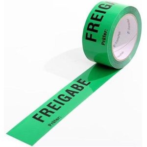 Transpak, Klebeband, Warnklebeband PP Breite 50mm Länge 66m Stärke 52µ PP grün Aufdruck Freigabe (50 mm) Transpak, Klebeband, Warnklebeband PP Breite 50mm Länge 66m Stärke 52µ PP grün Aufdruck Freigabe (50 mm)