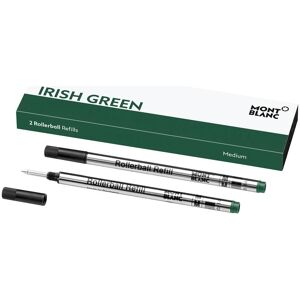 Montblanc, Ersatzpatronen + Tintenfass, Mine Refill Rollerball M 124485 Irish green 2 Stück (Grün, 0.50 mm, 2 Stk.) Montblanc, Ersatzpatronen + Tintenfass, Mine Refill Rollerball M 124485 Irish green 2 Stück (Grün, 0.50 mm, 2 Stk.)