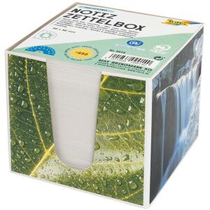 Folia, Haftnotiz, Zettelbox grün inkl. 700 Notizzettel weissgrau (90 x 90 mm) Folia, Haftnotiz, Zettelbox grün inkl. 700 Notizzettel weissgrau (90 x 90 mm)