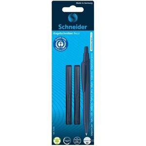 Schneider, Schreibstifte, Kugelschreiber Reco Druckmechanik M blau VE=2 Stück Blister (2x) Schneider, Schreibstifte, Kugelschreiber Reco Druckmechanik M blau VE=2 Stück Blister (2x)