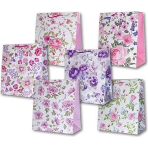 Panorama, Geschenkverpackung, Dekorative laminierte Tasche PL-6 mittel 69 Blumen Panorama, Geschenkverpackung, Dekorative laminierte Tasche PL-6 mittel 69 Blumen