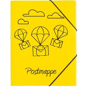Pagna, Mappe, Gummizugmappe A4 PP Postmappe 3 Einschlagklappen gelb (A4, 1x) Pagna, Mappe, Gummizugmappe A4 PP Postmappe 3 Einschlagklappen gelb (A4, 1x)