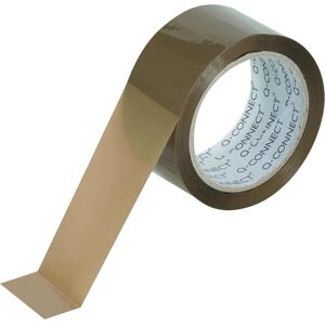 Q-Connect, Klebeband, Paketband, 48 mm, 66 Jahre, braun (48 mm) Q-Connect, Klebeband, Paketband, 48 mm, 66 Jahre, braun (48 mm)