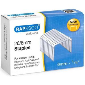 Rapesco Büroklammer, Heftklammer (5000x) Rapesco Büroklammer, Heftklammer (5000x)