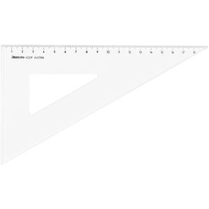 Aristo Lineal, Dreieck 60 Grad mit Facette Acryl 226mm transparent (22.60 cm, Kunststoff) Aristo Lineal, Dreieck 60 Grad mit Facette Acryl 226mm transparent (22.60 cm, Kunststoff)