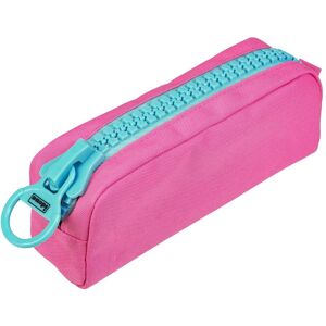 Idena, Etui, Schlamper magenta Riesenzipper türkis Idena, Etui, Schlamper magenta Riesenzipper türkis