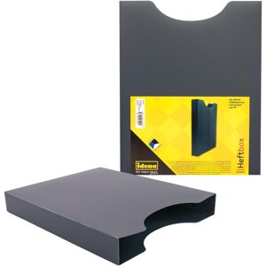 Idena, Mappe, Heftbox A4 hoch PP transluzent schwarz (A4, 1x) Idena, Mappe, Heftbox A4 hoch PP transluzent schwarz (A4, 1x)