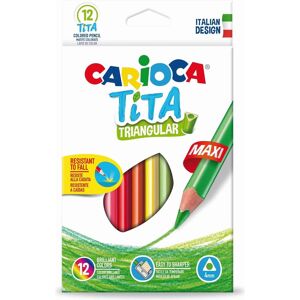 Carioca, Malstifte, Farbstift Tita Trian Maxi (12x) Carioca, Malstifte, Farbstift Tita Trian Maxi (12x)