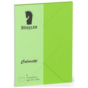 Magni, Briefumschlag, Briefumschläge Coloretti C7 5er hellgrün (C7, 5x) Magni, Briefumschlag, Briefumschläge Coloretti C7 5er hellgrün (C7, 5x)