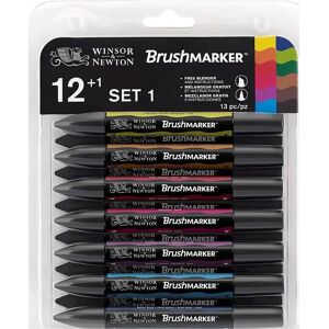Winsor & Newton, Marker, Brush marker 12+1 lebendige Töne (12x) Winsor & Newton, Marker, Brush marker 12+1 lebendige Töne (12x)