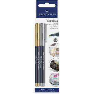 Faber-Castell, Malstifte, Metallics (2x) Faber-Castell, Malstifte, Metallics (2x)