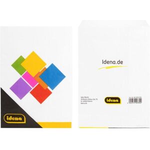 Idena, Geschenkverpackung, Papiertüten C6 100 Stück 13x20cm (100x) Idena, Geschenkverpackung, Papiertüten C6 100 Stück 13x20cm (100x)