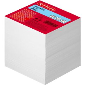 Herlitz, Haftnotiz, Zettelklotz, 90 x 90 mm, weiss, 80 g-qm Inhalt: 900 Blatt (geleimt) (90 x 90 mm) Herlitz, Haftnotiz, Zettelklotz, 90 x 90 mm, weiss, 80 g-qm Inhalt: 900 Blatt (geleimt) (90 x 90 mm)