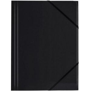 Tetis, Mappe, A4-Kartenordner. mit Gummiband schwarz (6 Stück) BT600-V (A4, 6x) Tetis, Mappe, A4-Kartenordner. mit Gummiband schwarz (6 Stück) BT600-V (A4, 6x)