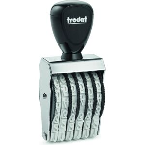 Trodat 1596 Nummerstempel - 6 Ziffern, 9x41mm Trodat 1596 Nummerstempel - 6 Ziffern, 9x41mm