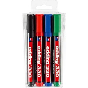 Edding, Marker, 330/4 S Permanent-Marker (e) (4x) Edding, Marker, 330/4 S Permanent-Marker (e) (4x)