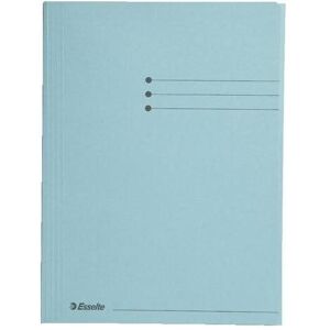 Esselte, Mappe, Dreiflügelmappe Jurismappe Folio Karton 240 mm x 318 mm Blau (A4, 50x) Esselte, Mappe, Dreiflügelmappe Jurismappe Folio Karton 240 mm x 318 mm Blau (A4, 50x)