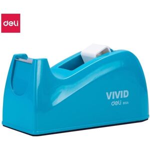 Deli, Klebebandabroller, Klebeband Abroller RIO 14,8x6,2x7,5 cm hellblau Deli, Klebebandabroller, Klebeband Abroller RIO 14,8x6,2x7,5 cm hellblau