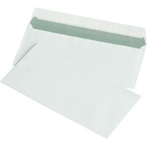 Office Products, Briefumschlag, Büroartikelpakete mit Silikonband, HK, DL, 110x220mm, 80 g/m², 1000 Stück, weiss (110 x 220 mm, 1000x) Office Products, Briefumschlag, Büroartikelpakete mit Silikonband, HK, DL, 110x220mm, 80 g/m², 1000 Stück, weiss (110 x 220 mm, 1000x)