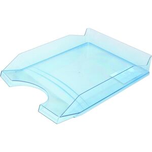 Office Products, Dokumentenablage, Schreibtisch-briefablage, polystyrol/pp, a4, transparent blau (A4) Office Products, Dokumentenablage, Schreibtisch-briefablage, polystyrol/pp, a4, transparent blau (A4)