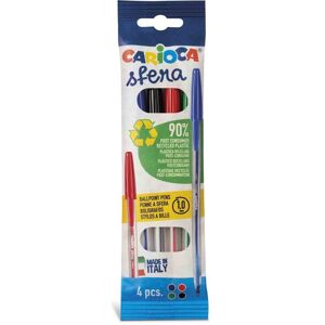 Carioca, Schreibstifte, Packung mit 4 Papier-Flowpacks (4x) Carioca, Schreibstifte, Packung mit 4 Papier-Flowpacks (4x)