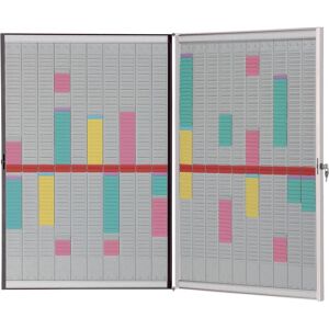 Nobo, Zubehör Präsentieren, Planungsset faltbar für T-Karten Nobo, Zubehör Präsentieren, Planungsset faltbar für T-Karten