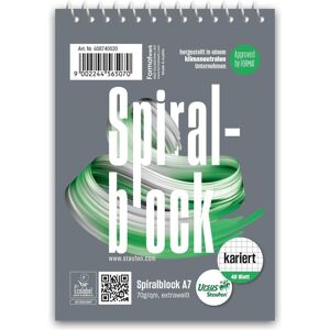 Ursus, Heft + Block, Spiralblock (A7, Kariert, Weicher Einband) Ursus, Heft + Block, Spiralblock (A7, Kariert, Weicher Einband)