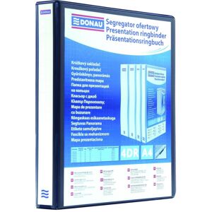 Donau, Mappe, Display-ringbuch, pp, a4/4rd/30, schwarz Donau, Mappe, Display-ringbuch, pp, a4/4rd/30, schwarz
