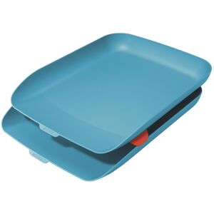 Leitz, Dokumentenablage, Ablagekorb Cosy, 2er Set Blau (Hoch) Leitz, Dokumentenablage, Ablagekorb Cosy, 2er Set Blau (Hoch)