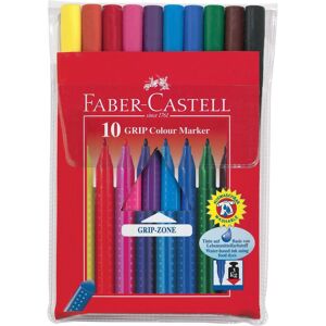 Faber-Castell, Malstifte, Fasermaler Grip Colour (10x) Faber-Castell, Malstifte, Fasermaler Grip Colour (10x)