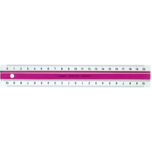 Linex, Lineal, S20MM Superlineal pink (20 cm, Kunststoff) Linex, Lineal, S20MM Superlineal pink (20 cm, Kunststoff)