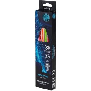 Astra, Bleistift, Graphitstift, schwarzes Holz mit Gummi. (12 Stück) (HB, 12x) Astra, Bleistift, Graphitstift, schwarzes Holz mit Gummi. (12 Stück) (HB, 12x)