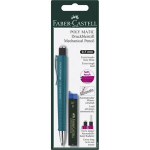 Faber-Castell, Bleistift, Druckbleistift Poly Matic 0.7 mm (0.70 mm, B, 2x) Faber-Castell, Bleistift, Druckbleistift Poly Matic 0.7 mm (0.70 mm, B, 2x)