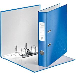 Leitz, Ordner, Ordner WOW, 180 Grad, DIN A4, 50 mm, blau Einband aus Graupappe, innen und aussen mit laminiert (A4, 50 mm, 1 Stk.) Leitz, Ordner, Ordner WOW, 180 Grad, DIN A4, 50 mm, blau Einband aus Graupappe, innen und aussen mit laminiert (A4, 50 mm, 1 Stk.)