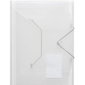 Foldersys, Mappe, Sammelmappe Jumbo A4 PP mit Gummizug farblos transluzent (A4, 1x) Foldersys, Mappe, Sammelmappe Jumbo A4 PP mit Gummizug farblos transluzent (A4, 1x)