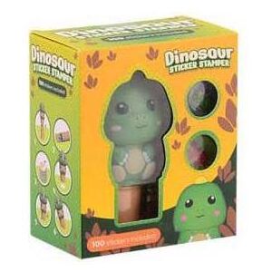 Johntoy, Stempel, Dinosaurier-Sticker-Stempel, 100 Sticker, im Display Johntoy, Stempel, Dinosaurier-Sticker-Stempel, 100 Sticker, im Display