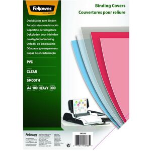Fellowes PVC Deckblätter, Bindegerät Zubehör, Transparent Fellowes PVC Deckblätter, Bindegerät Zubehör, Transparent