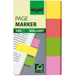 Sigel, Haftnotiz, Haftnotizen Brillant (50 x 20 mm) Sigel, Haftnotiz, Haftnotizen Brillant (50 x 20 mm)