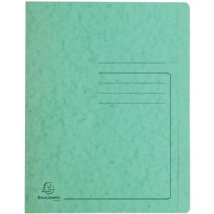 Exacompta, Mappe, 25 Schnellhefter Karton grün DIN A4 (A4, 25x) Exacompta, Mappe, 25 Schnellhefter Karton grün DIN A4 (A4, 25x)